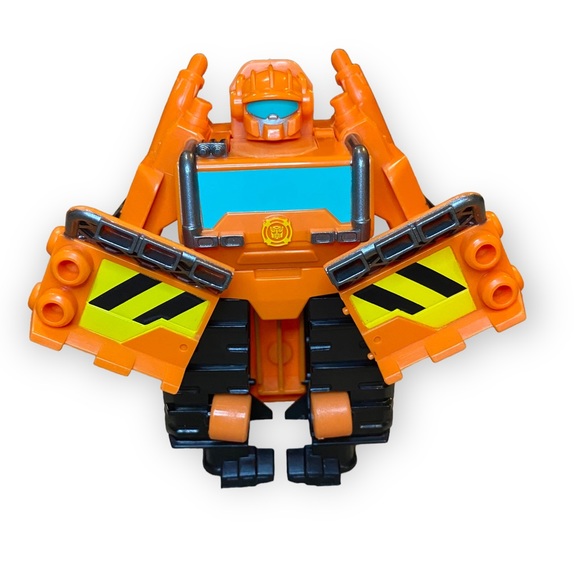 3/$12 Orange Transformer Action Figure - Picture 6 of 7